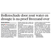 Proef Breezand in Noordhollands Dagblad 
