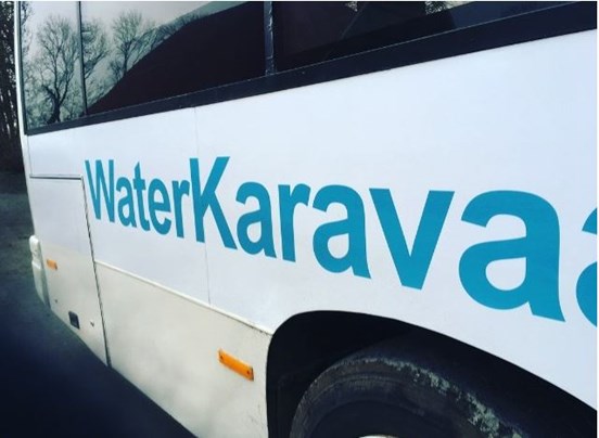 Waterkaravaan bus LTO